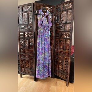 NWT CHARLIE JADE Butterfly Dress Gown